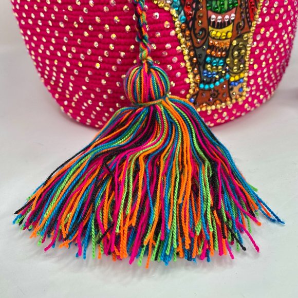 Colorful Embroidered Women's Bag - Picture 7 of 16